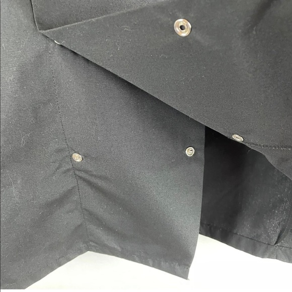 DENNY'S Chef Jacket Size M Euro M Asia L Black Long Sleeve Double Breasted - Picture 6 of 9